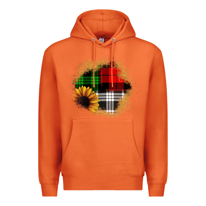 Sunflower Christmas Patch3 Premium Hoodie by JahusDesignShop | Teevron