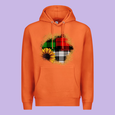 Sunflower Christmas Patch3 Premium Hoodie Designed By Jahusdesignshop