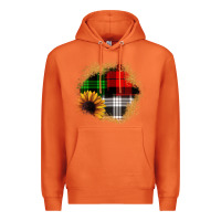 Carrot sunflower christmas patch3 Premium Hoodie - JahusDesignShop