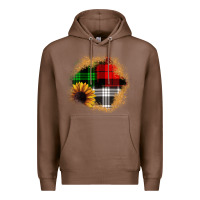 Chestnut sunflower christmas patch3 Premium Hoodie - JahusDesignShop