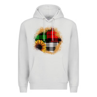 Dove Grey sunflower christmas patch3 Premium Hoodie - JahusDesignShop