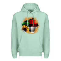 Seafoam sunflower christmas patch3 Premium Hoodie - JahusDesignShop