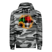 Slate Camo sunflower christmas patch3 Premium Hoodie - JahusDesignShop