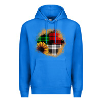 True Royal sunflower christmas patch3 Premium Hoodie - JahusDesignShop