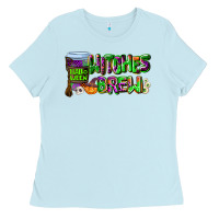 Baby Blue witches brew Ladies Tee - AdoDesignShop
