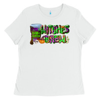 White witches brew Ladies Tee - AdoDesignShop