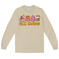 Mushroom feliz navidad Long Sleeve Tee - MaliasSmallBusiness