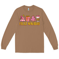 Toasted Coconut feliz navidad Long Sleeve Tee - MaliasSmallBusiness