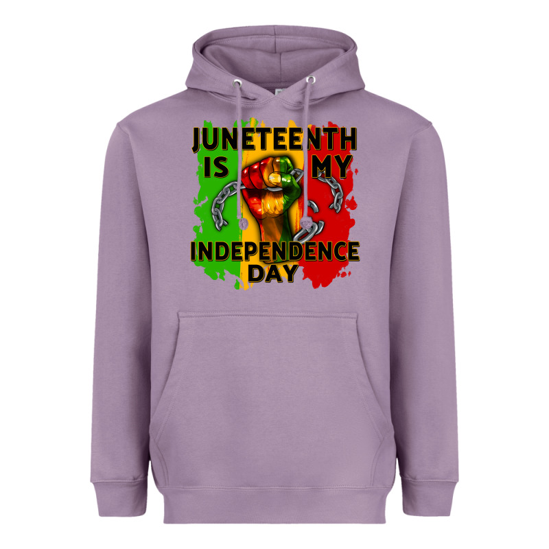 Juneteenth Is My Independence Day Cowgirl Heavyweight Hoodie by CowGirlArtShop | Teevron