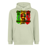 Matcha juneteenth is my independence day cowgirl Heavyweight Hoodie - CowGirlArtShop