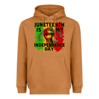 Meerkat juneteenth is my independence day cowgirl Heavyweight Hoodie - CowGirlArtShop