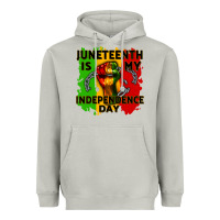 Moon Dust juneteenth is my independence day cowgirl Heavyweight Hoodie - CowGirlArtShop