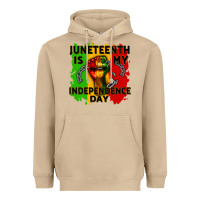 Mushroom juneteenth is my independence day cowgirl Heavyweight Hoodie - CowGirlArtShop