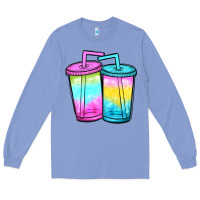 Colony Blue loaded tea Long Sleeve Tee - JahusDesignShop