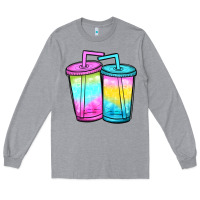 Heather Grey loaded tea Long Sleeve Tee - JahusDesignShop