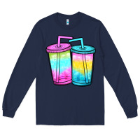 Navy loaded tea Long Sleeve Tee - JahusDesignShop