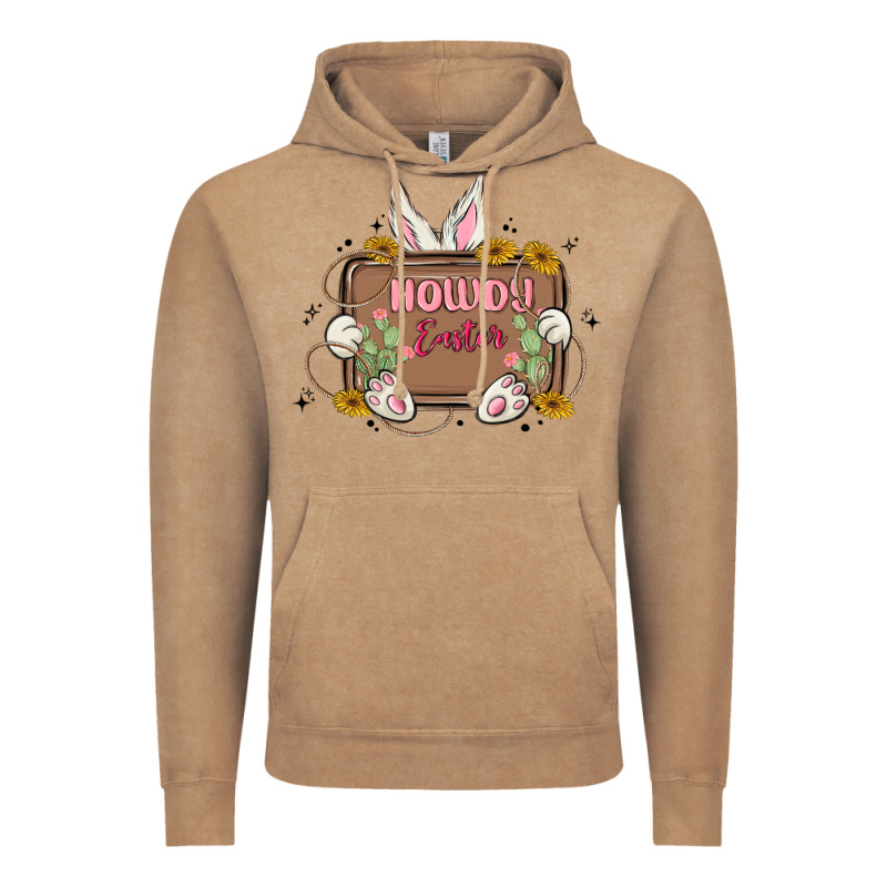 Howdy Easter Vintage Hoodie by MaliasSmallBusiness | Teevron