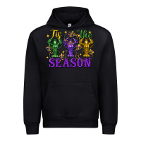 Black Tis The Season Crawfish Mardi Gras Urban Hoodie - FaDigitalArtStudio
