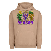 Pigment Burro Tis The Season Crawfish Mardi Gras Urban Hoodie - FaDigitalArtStudio