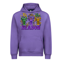 Tulip Tis The Season Crawfish Mardi Gras Urban Hoodie - FaDigitalArtStudio