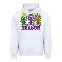 White Tis The Season Crawfish Mardi Gras Urban Hoodie - FaDigitalArtStudio