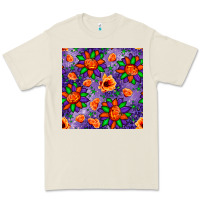 Bone pumpkin flower halloween seamless pattern Premium Tee - BundleAndBundleShop
