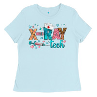 Baby Blue x ray tech Ladies Tee - BundleAndBundleShop