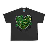 Pigment Black not lucky just blessed Urban Heavy Tee - MaliasSmallBusiness
