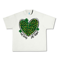 Pistachio not lucky just blessed Urban Heavy Tee - MaliasSmallBusiness