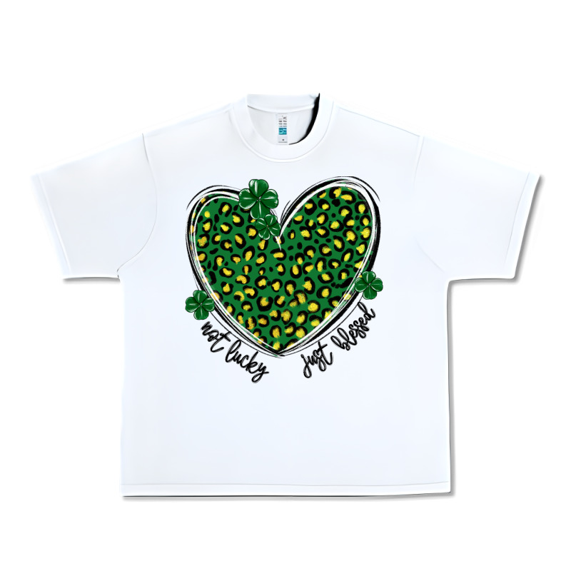 Not Lucky Just Blessed Urban Heavy Tee by MaliasSmallBusiness | Teevron