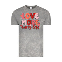 Cloud Rock love more worry less Vintage Tee - MaliasSmallBusiness