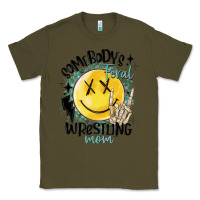 Army Green somebody's feral wrestling mom Classic Tee - MaliasSmallBusiness