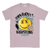 Lilac somebody's feral wrestling mom Classic Tee - MaliasSmallBusiness