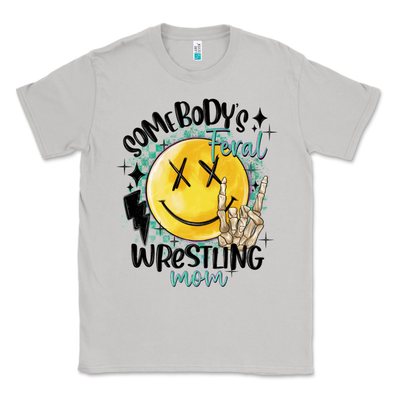 Somebody's Feral Wrestling Mom Classic Tee by MaliasSmallBusiness | Teevron