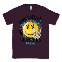 Plum somebody's feral wrestling mom Classic Tee - MaliasSmallBusiness