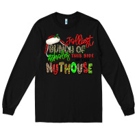 Black jolliest bunch of assholes this side of the nuthou Long Sleeve Tee - MaliasSmallBusiness