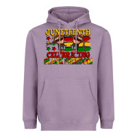 Lavender juneteenth celebrating black freedom Heavyweight Hoodie - CowGirlArtShop