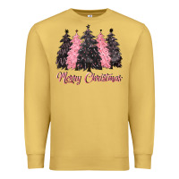 Antique Gold pink merry christmas Premium Sweatshirt - CowGirlArtShop
