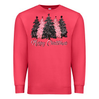 Cardinal pink merry christmas Premium Sweatshirt - CowGirlArtShop