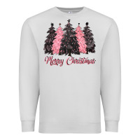 Pink Merry Christmas Premium Sweatshirt | Teevron