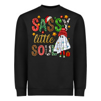 Black Sassy litte soul Heavyweight Sweatshirt - NancyCooperArtShop