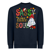 Navy Sassy litte soul Heavyweight Sweatshirt - NancyCooperArtShop