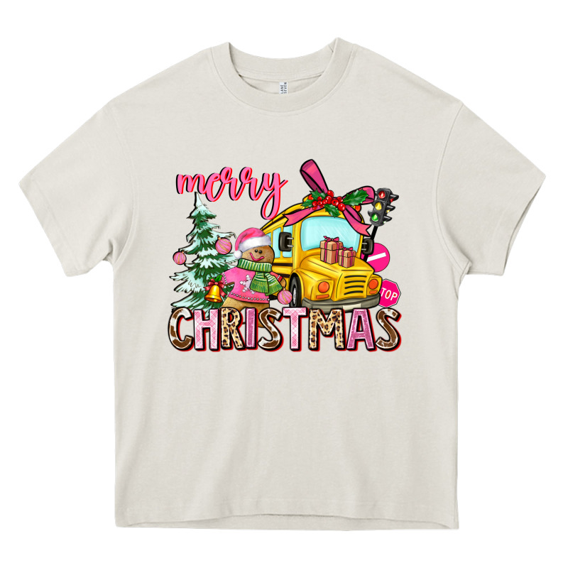Merry Christmas Heavy Core Tee by AdoDesignShop | Teevron