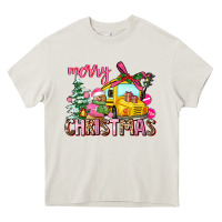 Cream merry christmas Heavy Core Tee - AdoDesignShop