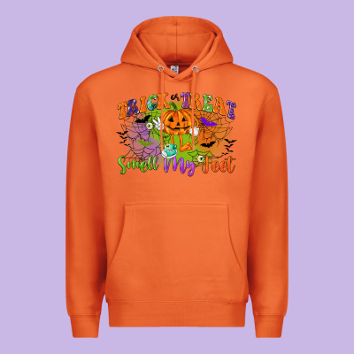 Trick Or Treat Smell My Feet Premium Hoodie Designed By Cowgirlartshop