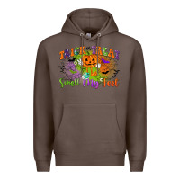 Coffee trick or treat smell my feet Premium Hoodie - CowGirlArtShop