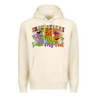 Tofu trick or treat smell my feet Premium Hoodie - CowGirlArtShop