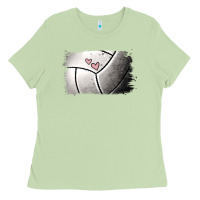Matcha volleyball brushstroke Ladies Tee - RanaPortraitStore
