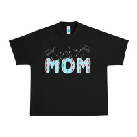 Black swim mom Urban Heavy Tee - MaliasSmallBusiness