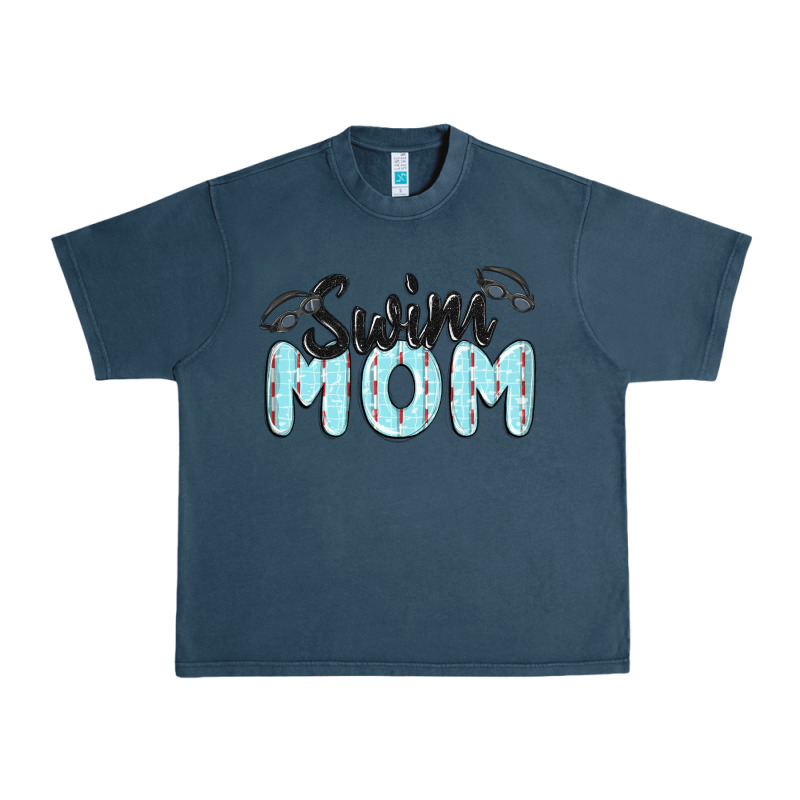 Swim Mom Urban Heavy Tee by MaliasSmallBusiness | Teevron